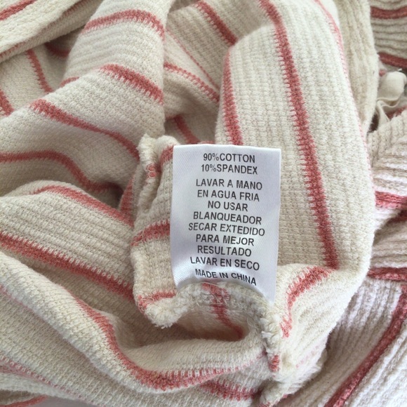 STORIA STRIPED FRENCH TERRY HOODIE MEDIUM - Picture 7 of 11